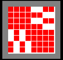 Sparsity pattern before optimization